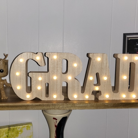 Marquee Light Up Letters "Grad" and "2024" - Picture 9 of 9